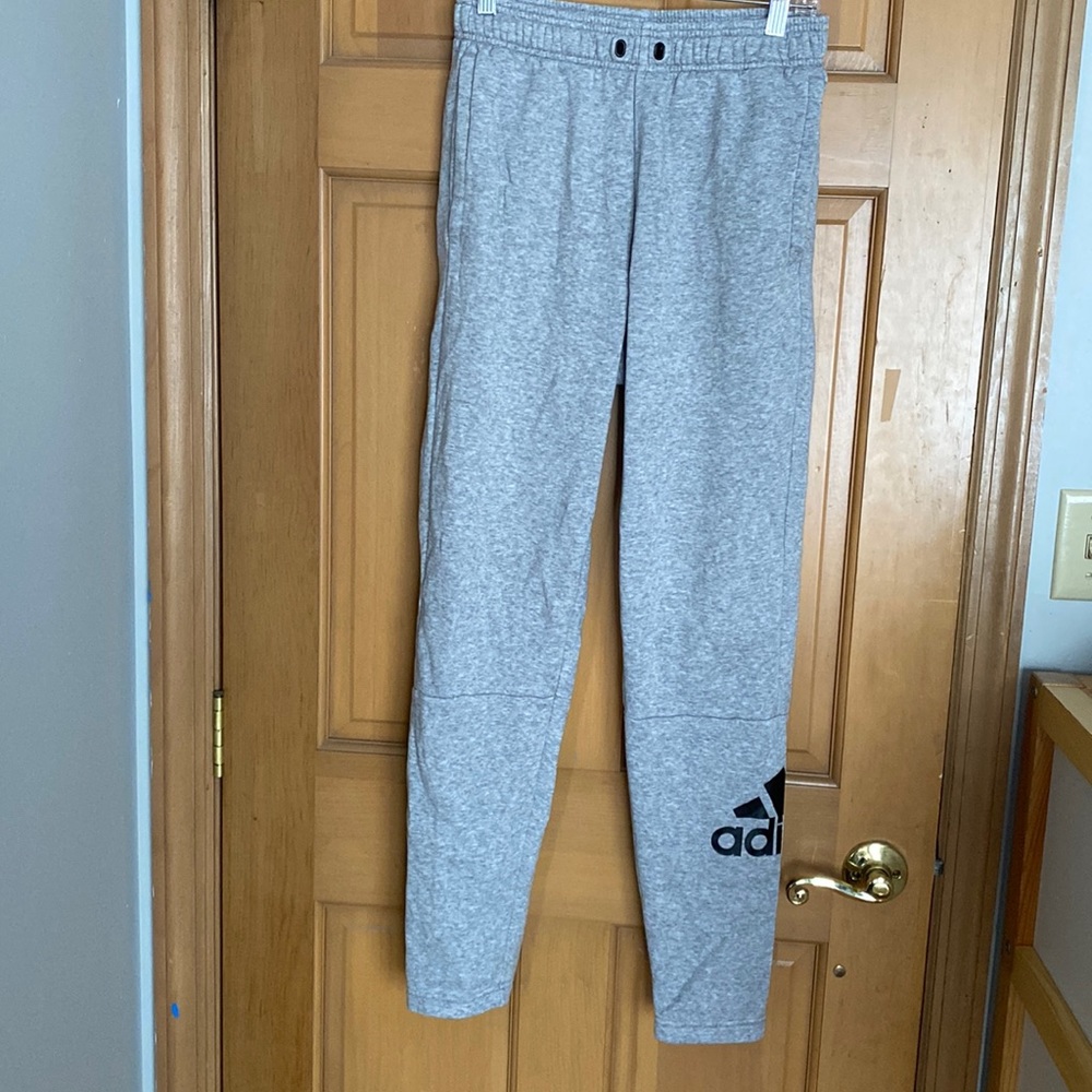 Adidas Men’s Grey Sweatpants - Picture 1 of 5